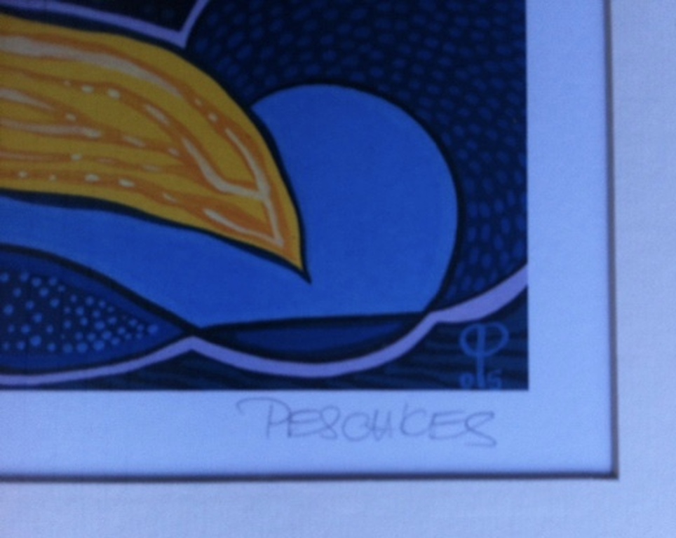 Litho PETRA PESCHKES hand gesigneerd en genummerd - titel YOU + ME - 54 X 54 CM kopen? Bied vanaf 25!