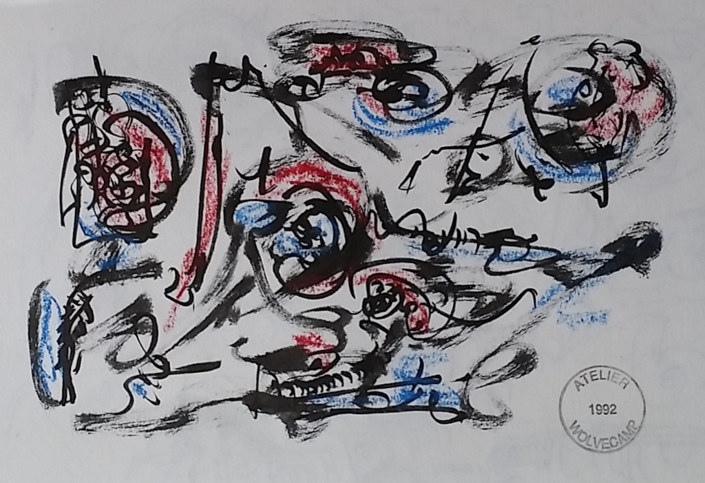 Theo Wolvecamp  - 2x inkttekening op papier  kopen? Bied vanaf 125!