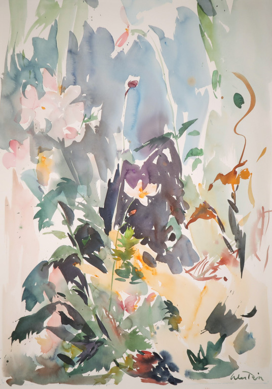 Henk Westein: Aquarel, Zonder titel III kopen? Bied vanaf 20!
