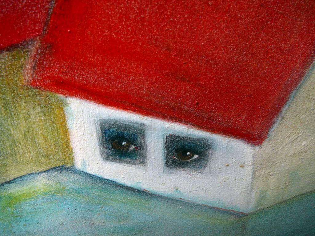 'Het Boze Oog' -olieverf / 1988- kopen? Bied vanaf 75!