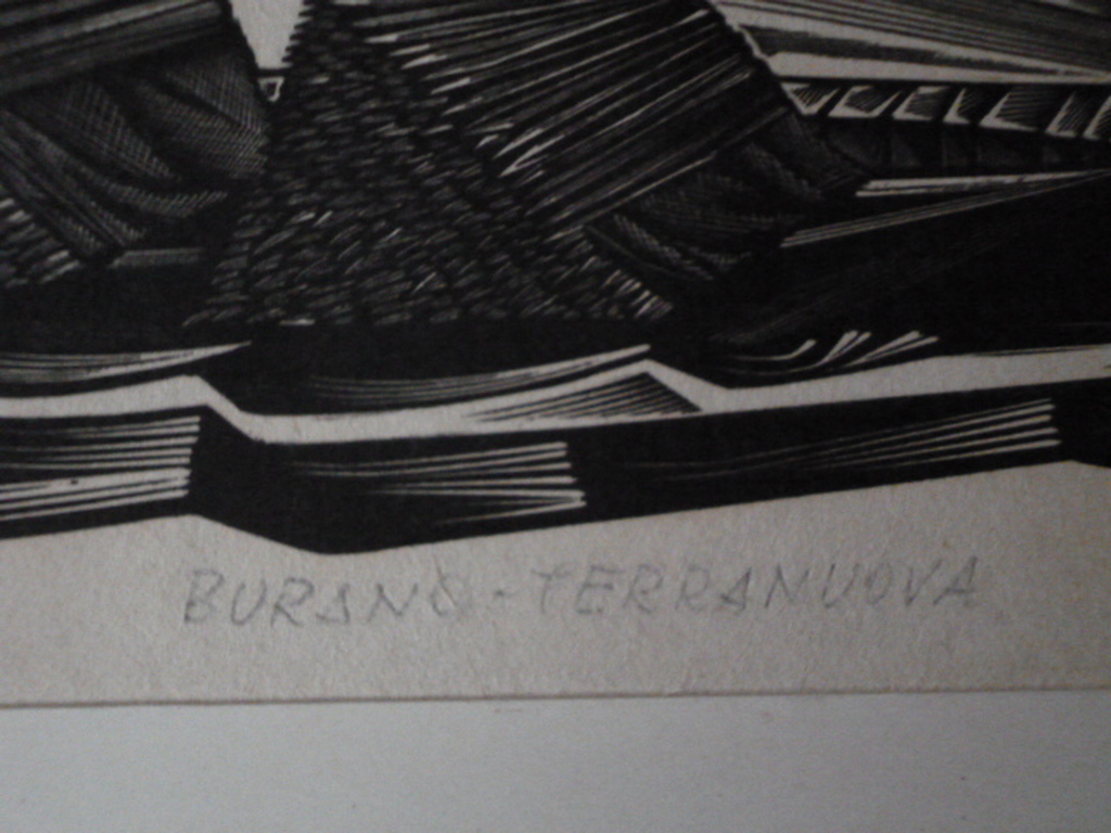 Tranquillo Marangoni - Houtsnede -  Burano-Terranuova kopen? Bied vanaf 35!