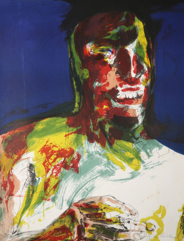 Annemarie Fischer: Litho, Figuur III verkocht voor € 50!