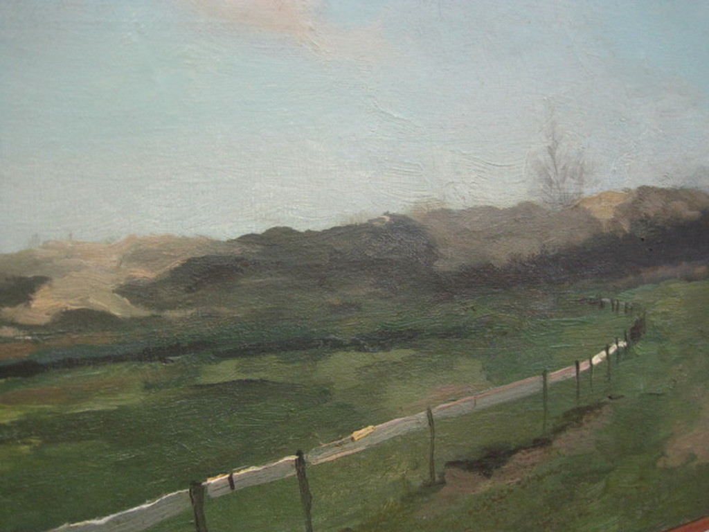 LWR Wenckebach 1860-1937 "Kennemerduinen" olieverf ca. 1900  kopen? Bied vanaf 1!