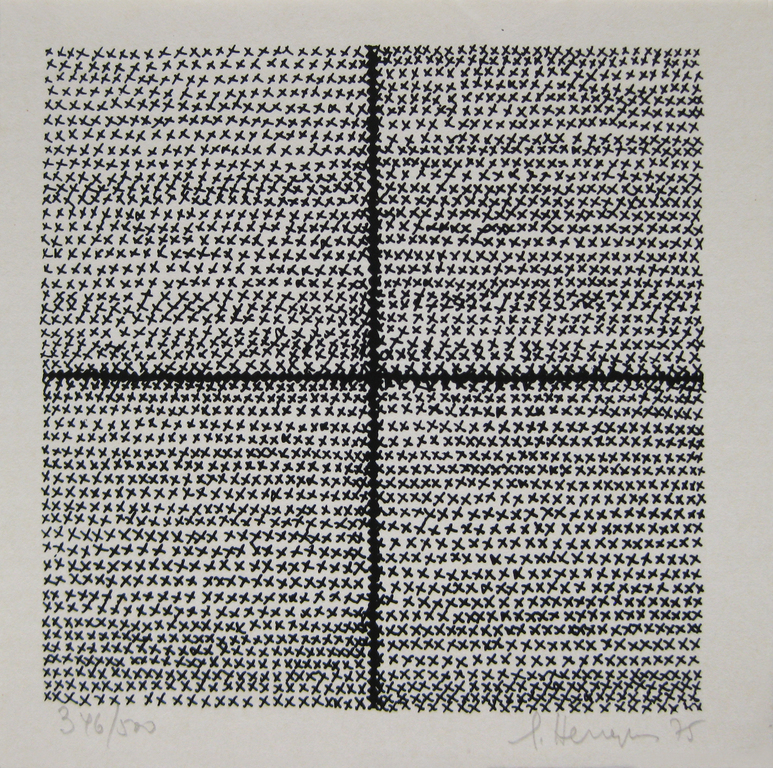 Gilbert Herreyns - Litho - 1975 - (Handgesigneerd) verkocht voor € 47!