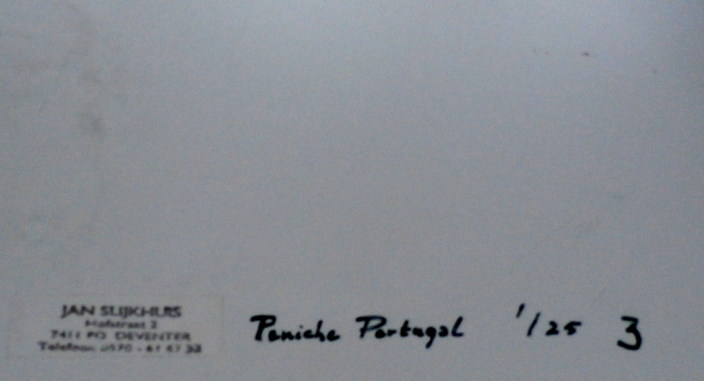 Jan Slijkhuis- foto: Paniche, Portugal - 1990 - oplage 25 kopen? Bied vanaf 35!