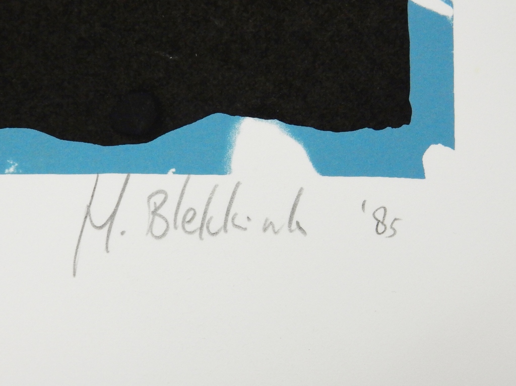 Hans Blekkink - Zeefdruk uit 1985 kopen? Bied vanaf 20!