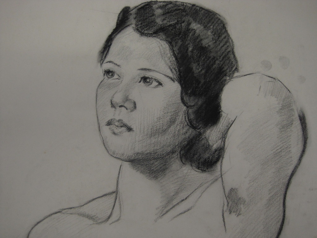 Frits Schiller 1886-1971 - "staand vrouwelijk naakt" pastel 1930 gesigneerd kopen? Bied vanaf 1!