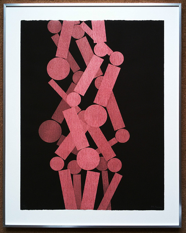 Pol Bury - Kinetische compositie, litho (ingelijst) kopen? Bied vanaf 195!