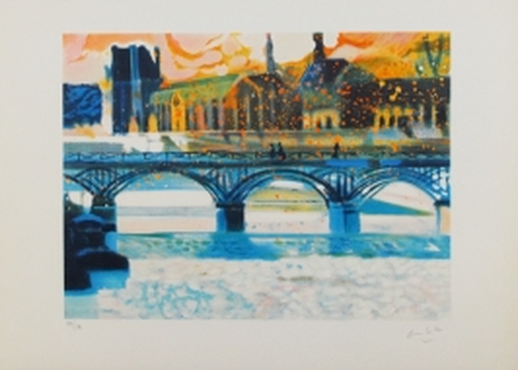 Paul Ambille- Petit pont - handgesigneerd - oplage 100Paul Ambille 1930 Bèziere  kopen? Bied vanaf 1!