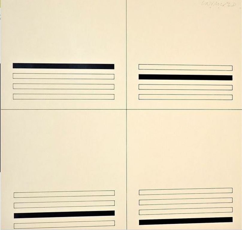 Carel Visser: Zeefdruk, Compositie met lijnen kopen? Bied vanaf 1!
