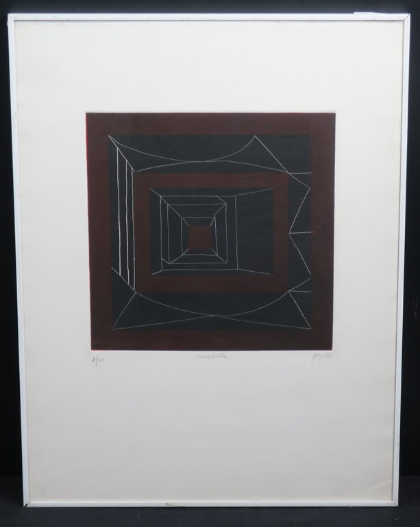 Achille Perilli: Ets, Nerobelle - Ingelijst kopen? Bied vanaf 80!