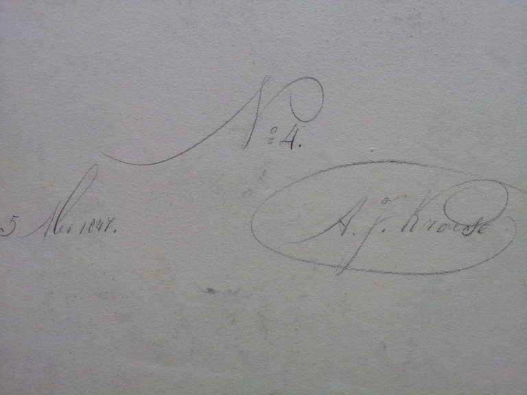 A.Kroese tekening 2 stuks diverse figuren kopen? Bied vanaf 50!