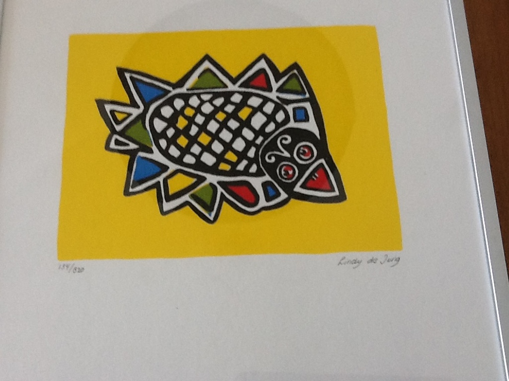 Lindy de Jong : Handgesigneerde kleurenlitho kopen? Bied vanaf 20!