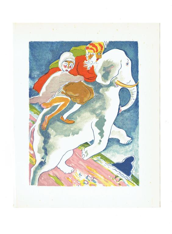 3 Originele houtgravure door Kees van Dongen 1955  kopen? Bied vanaf 1!