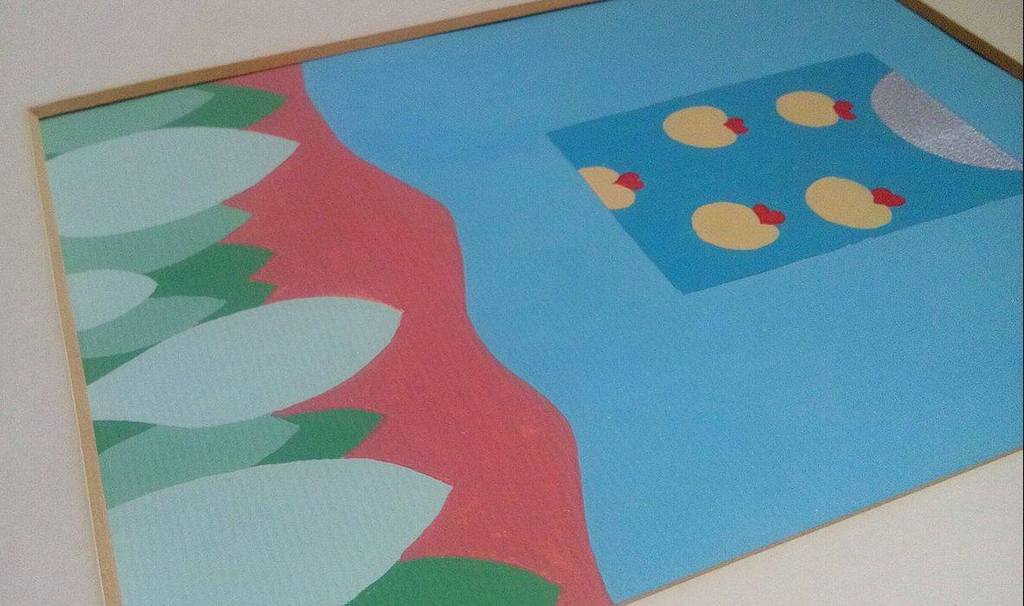 Anton Ruytenbeek: gouache - De stilte van de maannacht kopen? Bied vanaf 1!