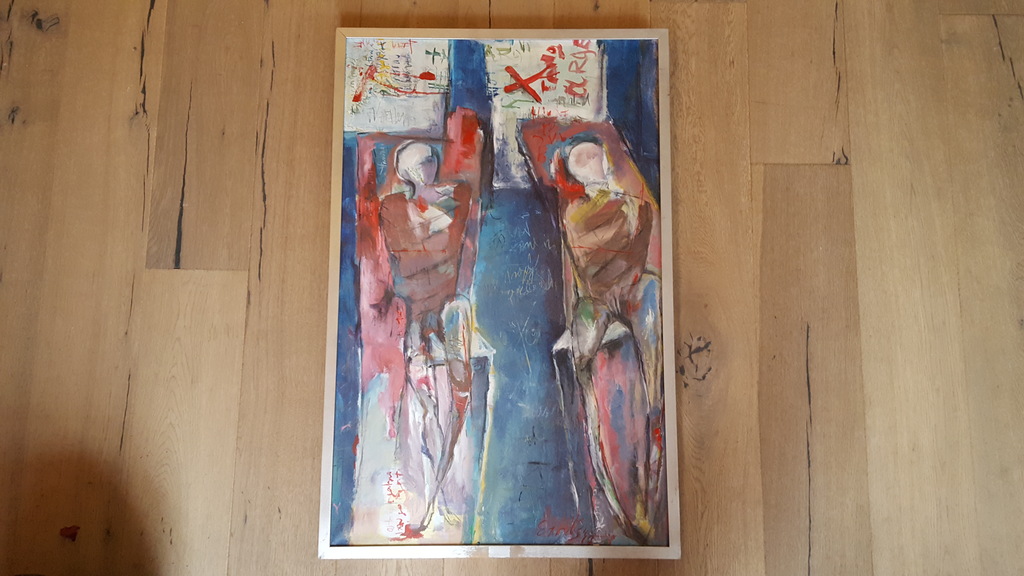 Atrid Engels (1941) - olie op doek, gesigneerd rechtsonder kopen? Bied vanaf 210!