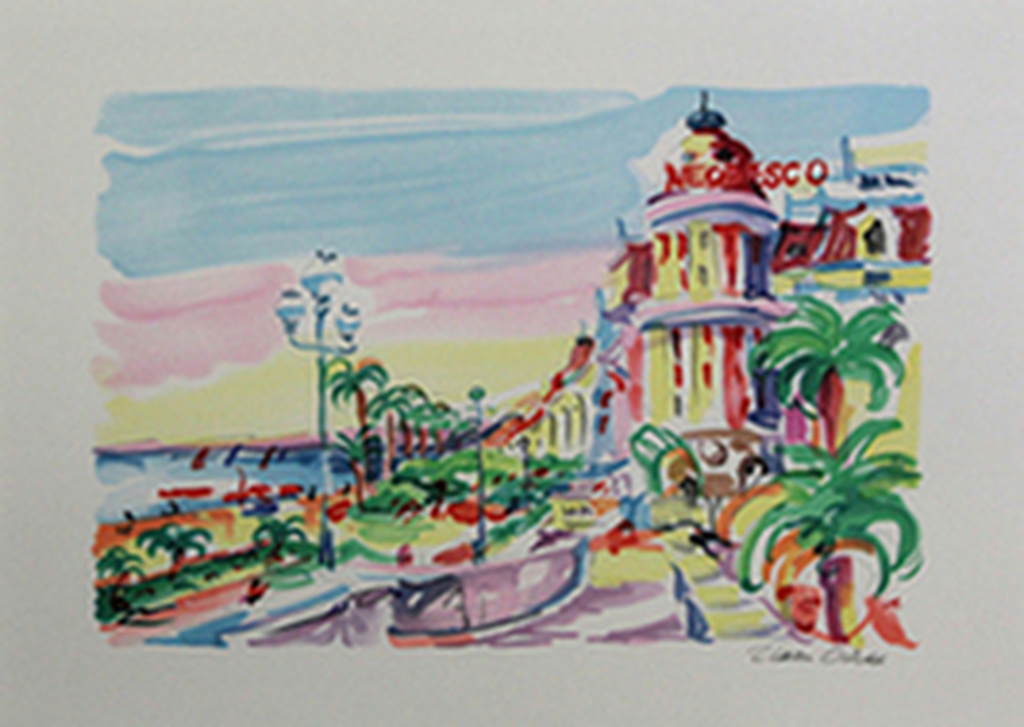 GRATIS VERZENDING - Zlatku Oliver - Promonade de Anglais , Nice - handgesigneerd kopen? Bied vanaf 25!