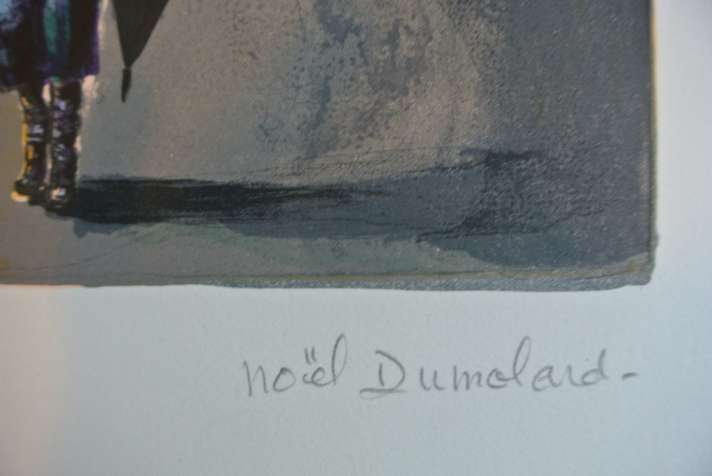 NOËL DUMOLARD. Kleurenlitho -Een Surrealistische Droom-. kopen? Bied vanaf 59!