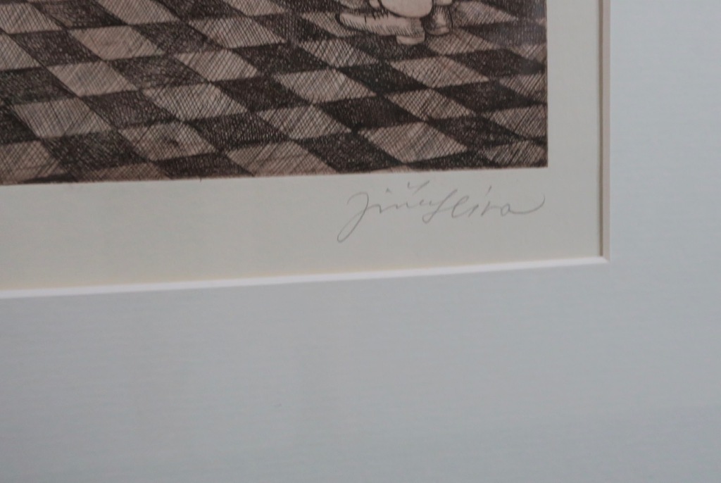 Jiri Sliva: Ets, Chaos - Ingelijst kopen? Bied vanaf 35!