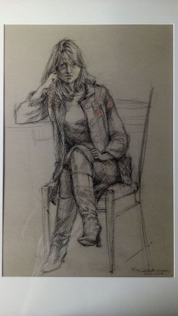 Riky Schellart: 'Siro', portrettekening kopen? Bied vanaf 30!