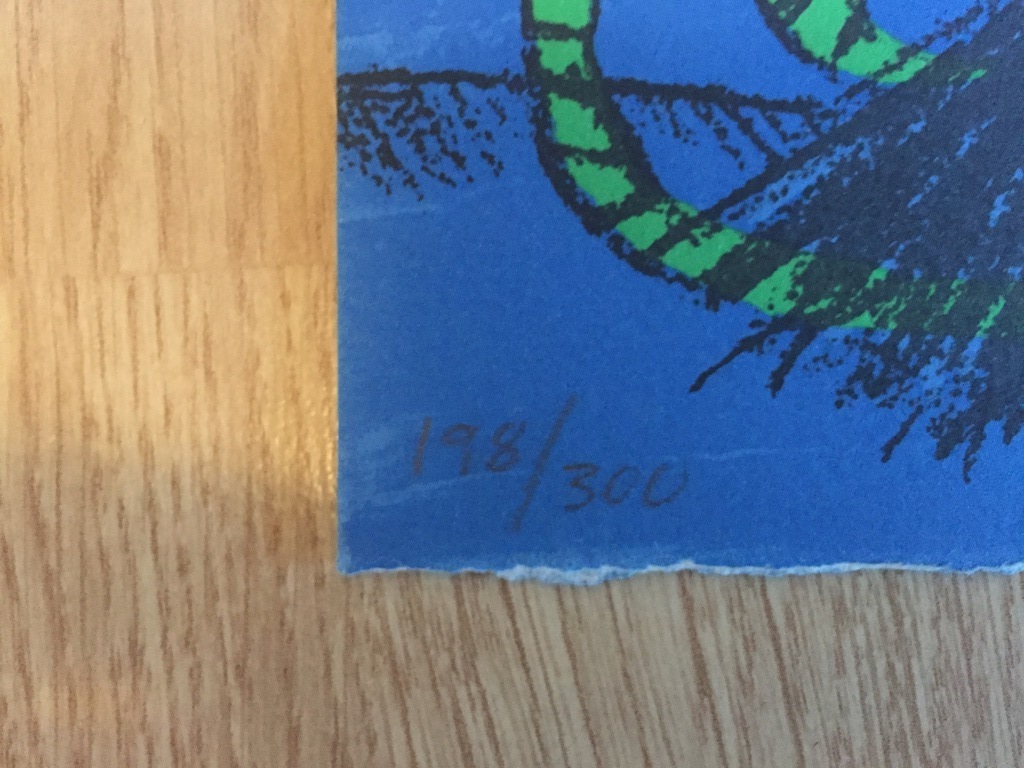 Corneille , originele zeefdruk- Litho 1991 Prive werk ! kopen? Bied vanaf 25!