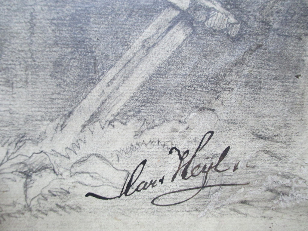 Marinus Heijl, tekening  kopen? Bied vanaf 40!