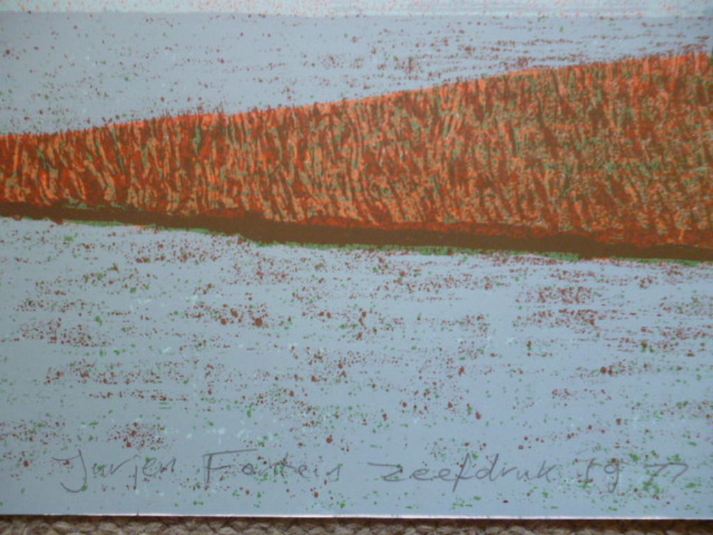 Jurjen Fontein - zeefdruk - Het Paard op Marken kopen? Bied vanaf 50!