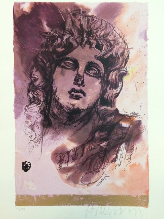 Gerti Bierenbroodspot, zeefdruk op papier verkocht voor € 35!