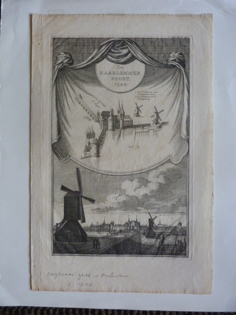Zeer oud grafiek - 1600 - 1700  -  landschappen. kopen? Bied vanaf 1!
