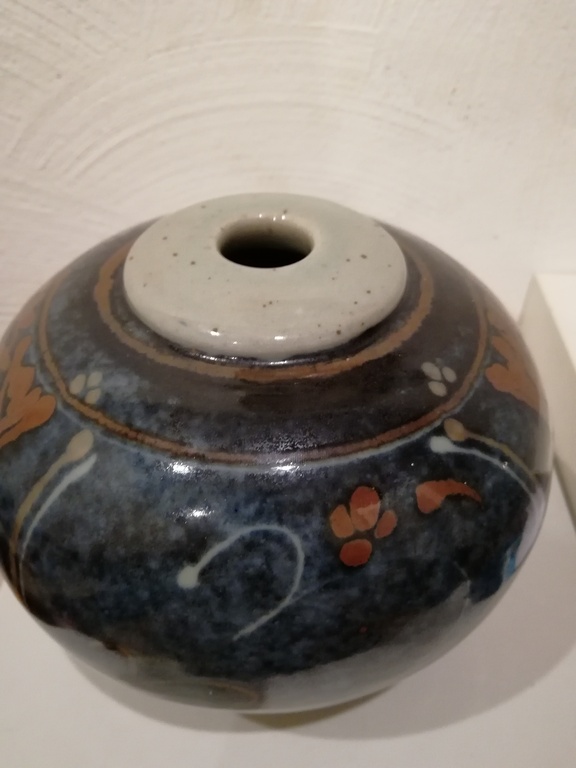 prachtige bolle geglazuurde vaas - periode ca 1960 kopen? Bied vanaf 20!