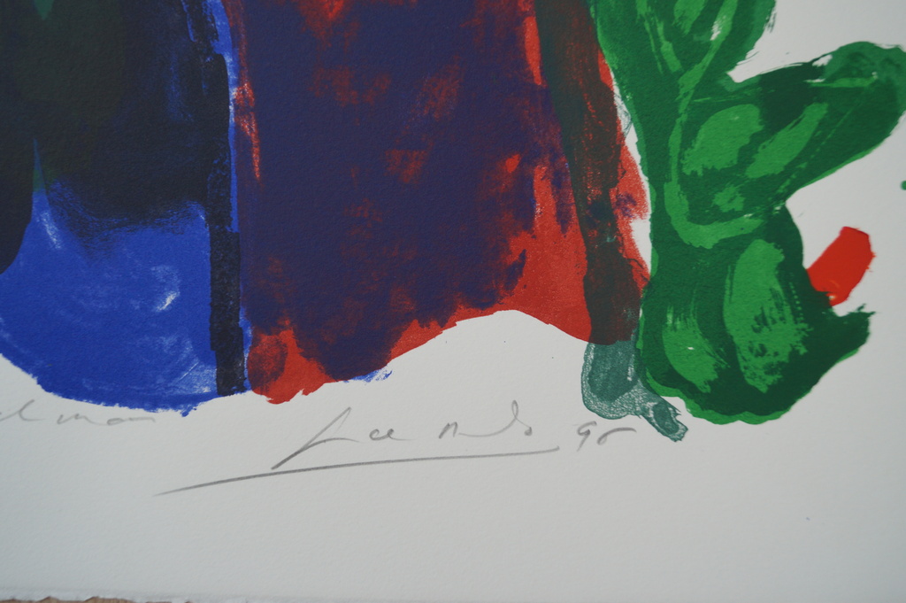 John Lie a Fo - gesigneerde zeefdruk - Vogelman kopen? Bied vanaf 1!