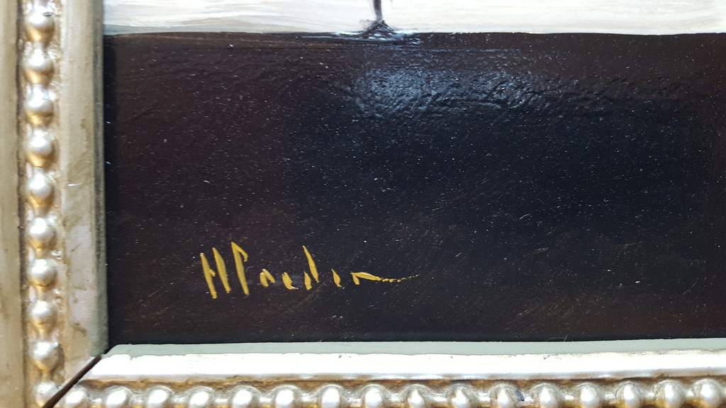 Henk Poeder - Paneel, gesigneerd l.o. (mooi ingelijst) kopen? Bied vanaf 89!