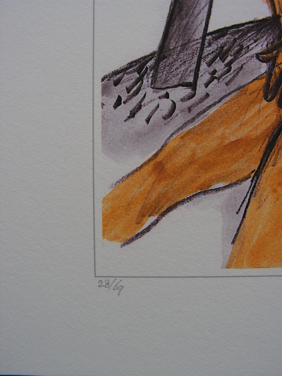 Corneille  -  piezo grafiek  -  naakt onde een boom kopen? Bied vanaf 1!