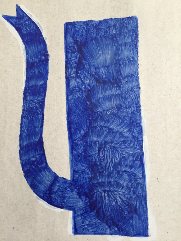 Klaas Gubbels - blauwe kan - Schilderij - EA - Gesigneerd verkocht voor € 350!