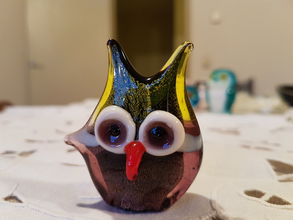 Murano glas uil incalmo en sommerso-Venezia kopen? Bied vanaf 7!