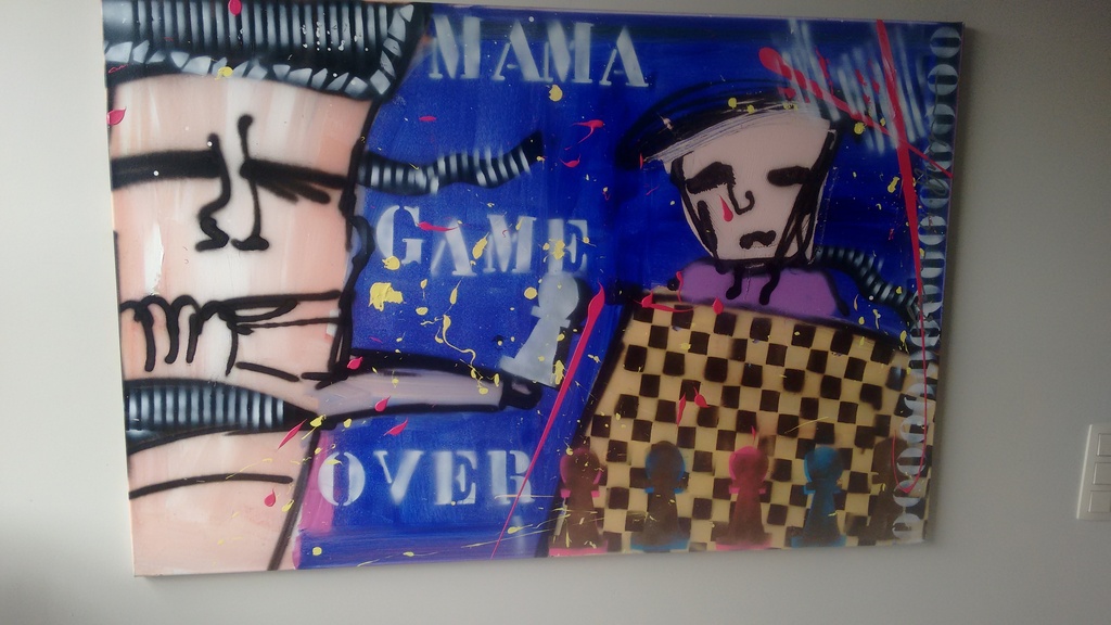 Espen Greger Hagen schilderij, TOPWERK , gesigneerd, 155 x 100 cm kopen? Bied vanaf 370!