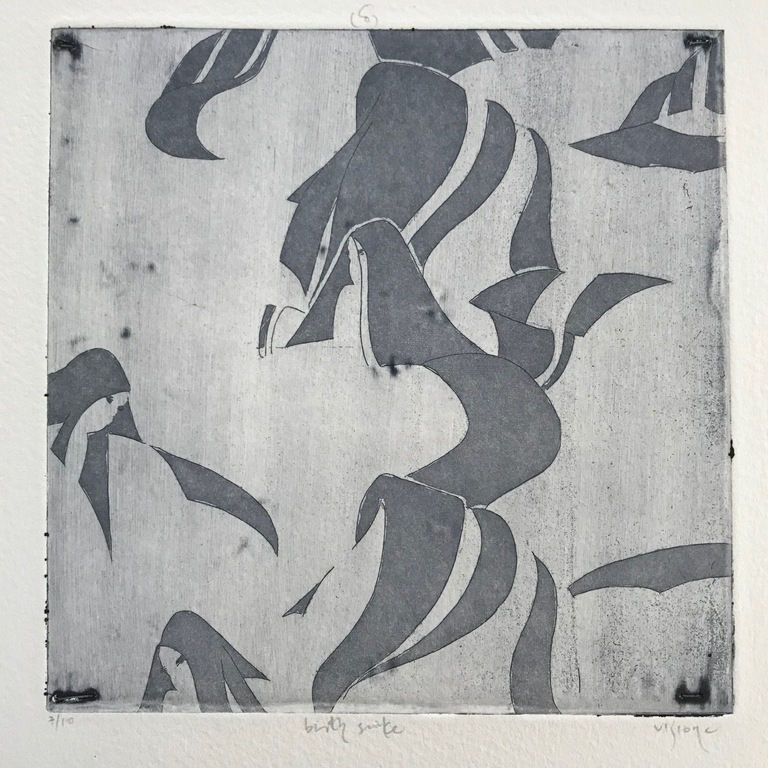 Mark Visione - Birth Suite - 4 etsen - Gesigneerd - 7/10 kopen? Bied vanaf 1!