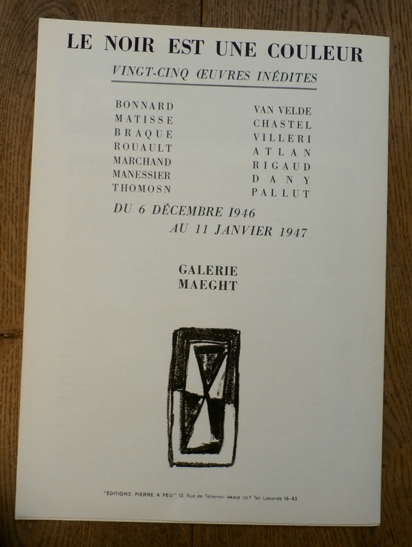 Geer van Velde - Derrière le Miroir nr.1 -- met zes originele litho's - 1946  kopen? Bied vanaf 90!