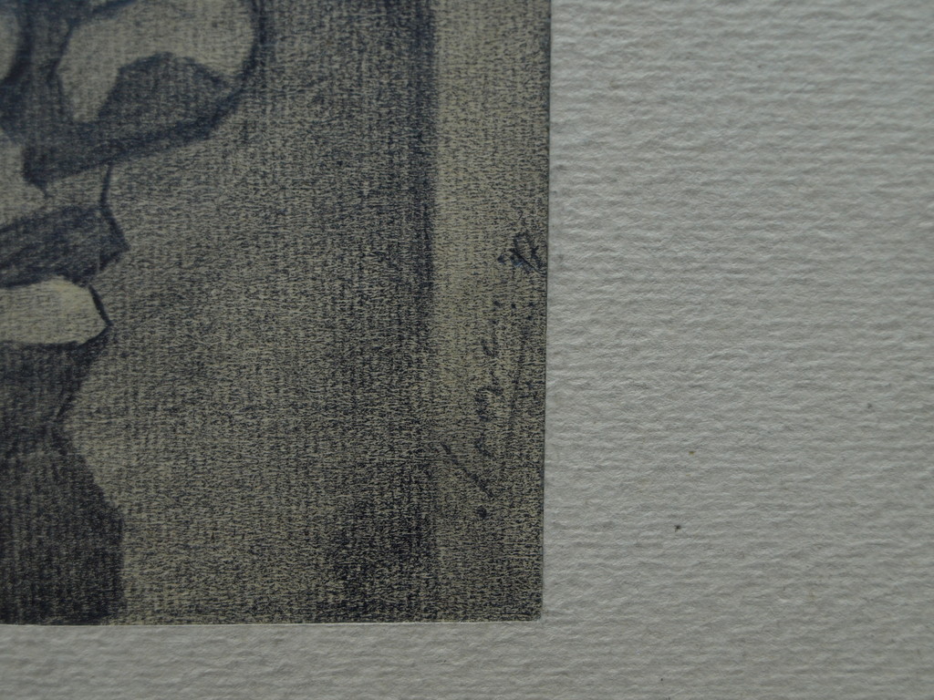 Onduidelijke signatuur : Tekening – 2 Hoofden – ca 1e helft 20e eeuw kopen? Bied vanaf 1!
