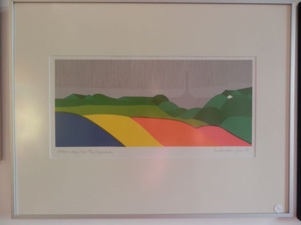 HARR SCHEFFER  Zeefdruk  ROHENSTEIN  Handgesigneerd en INGELIJST kopen? Bied vanaf 95!