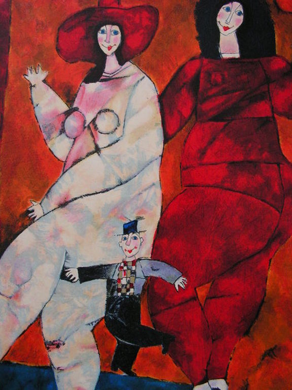 Harry Guttman - Harry Guttman - zeefdruk - ZT kopen? Bied vanaf 1!