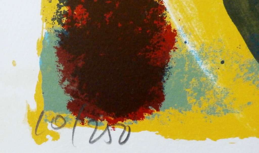 Jan Cremer - zeefdruk: L'histoire des Coeurs III - 1998 kopen? Bied vanaf 225!