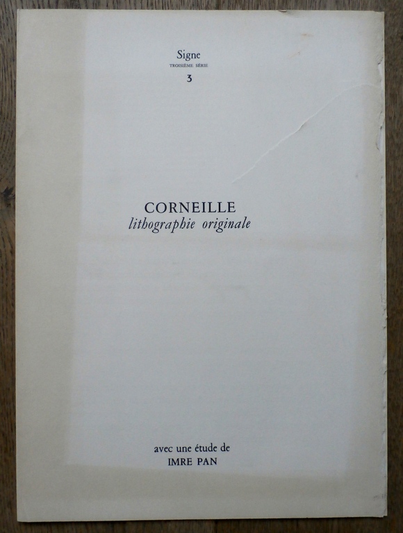 Corneille - litho: Zonder titel - 1962 - oplage 30 stuks!!! kopen? Bied vanaf 350!