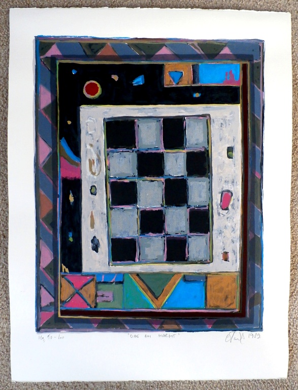 Eric Toebosch - portfoliomap - 4 zeefdrukken - 1989  kopen? Bied vanaf 120!