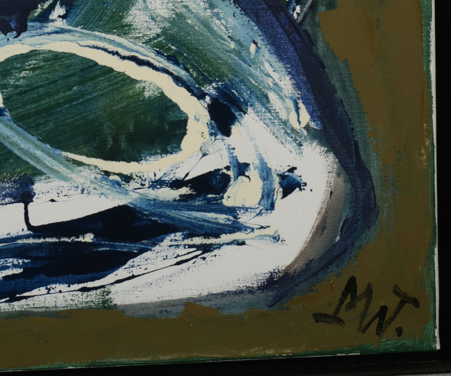 Martin van Wordragen: Olieverf op doek, Jungle meisje - Ingelijst kopen? Bied vanaf 750!