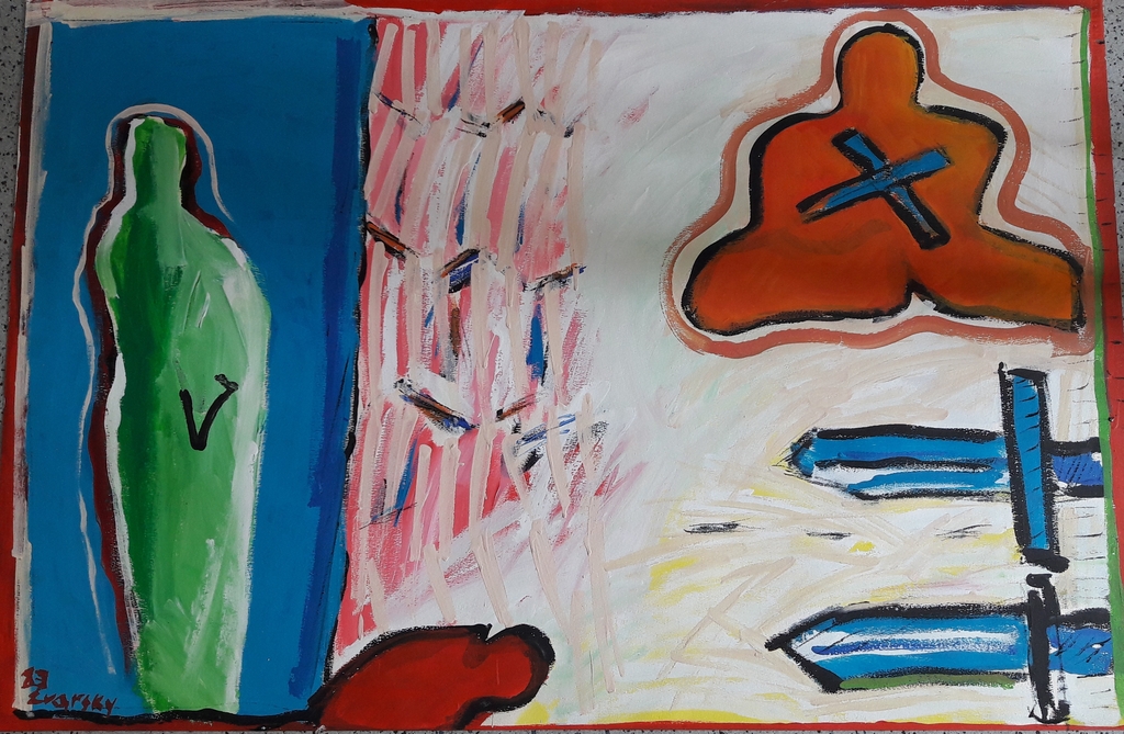 Evarsky Blom - Evarsky Blom, origineel werk  kopen? Bied vanaf 1!