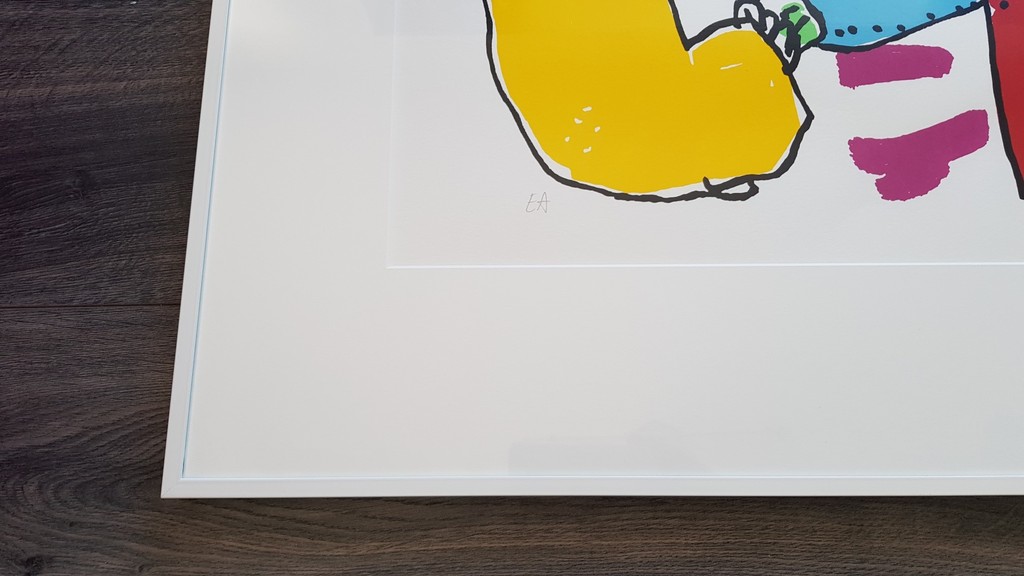 Herman Brood: zeefdruk, We're a team kopen? Bied vanaf 200!