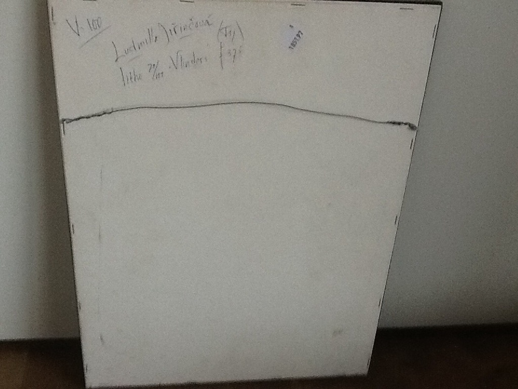 Lidmila Jirincova : Handgesigneerde litho ' Girl with two Butterflies ' kopen? Bied vanaf 20!