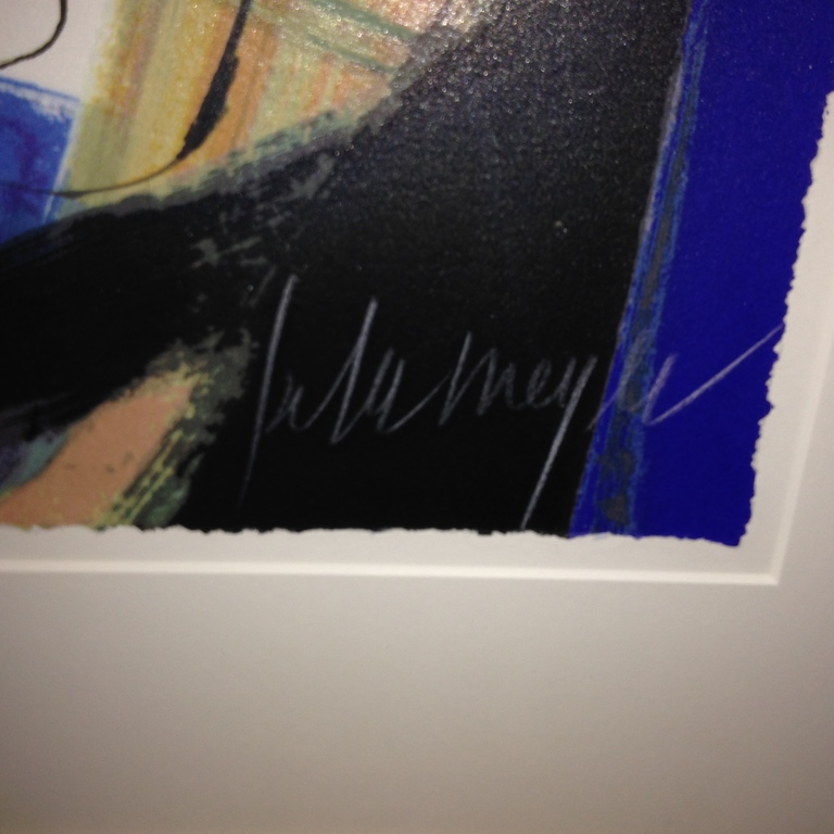 Peter Meijer, Zeefdruk, Wandeling, 67 x 133 , 95/125 kopen? Bied vanaf 195!