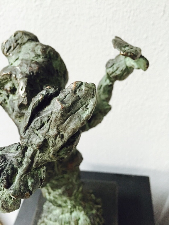 Jan Sierhuis: Groot bronzen Beeld: Flamenco Spaanse Dans kopen? Bied vanaf 1!